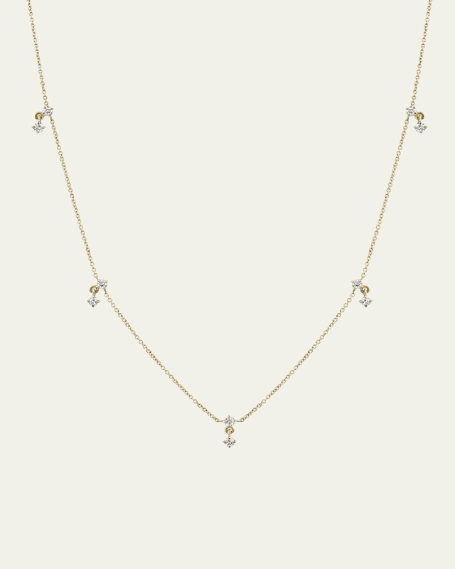 Eclat Diamond Station Necklace